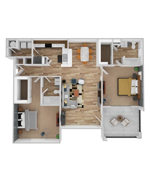 1000 Gables Way 1-3 Beds Apartment for Rent - Photo Gallery 14